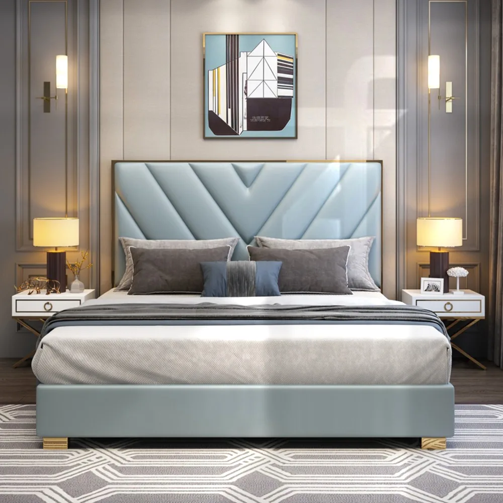 Victor Plush Velvet Bed Frame