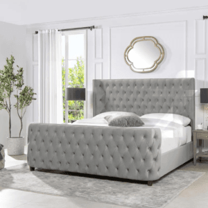 Jennifer Brooklyn Tufted Headboard Bed