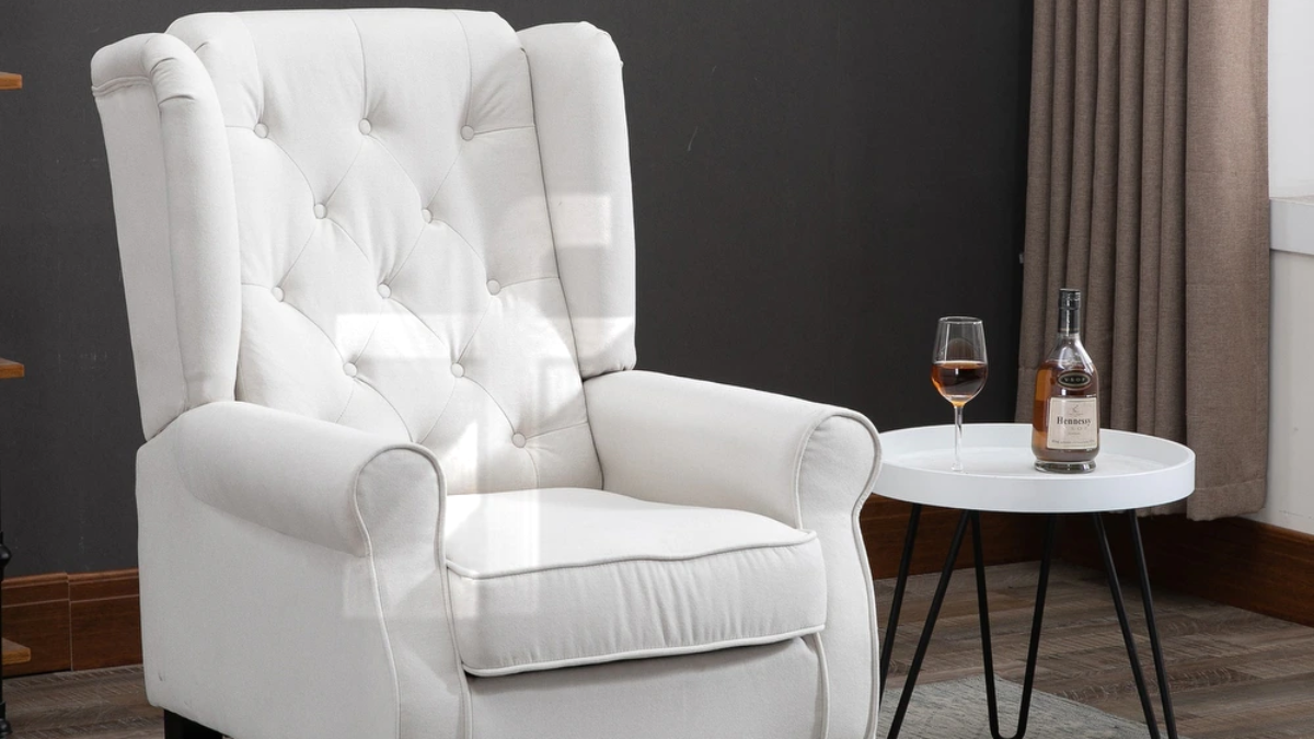 Copper Grove Tufted Armchair A No Super Star In Living Room