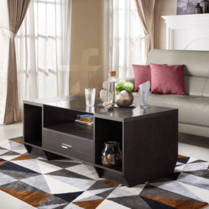 Bret Contemporary Espresso Coffee Table