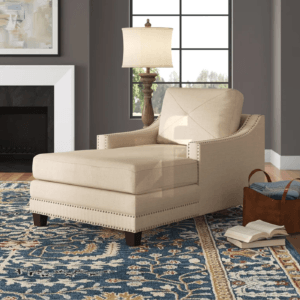 Lugent Two Arms Chaise Lounge