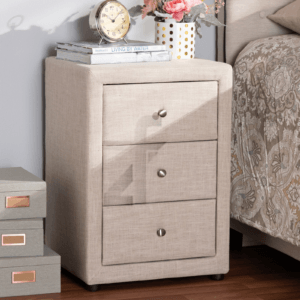 Tessa 3 drawer Nightstand