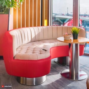 Modern Booth Sofa