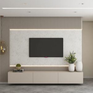 Back Panel TV Unit