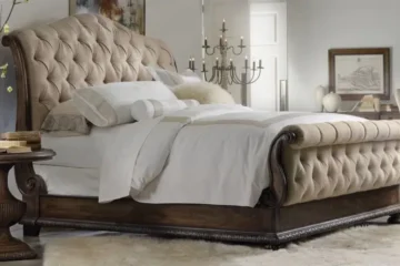 Dulane Upholstered Sleigh Bed