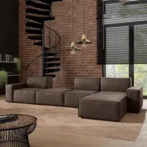 Plush Luxe 5-Seater Modular Sofa-