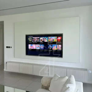 Wall-Mounted Media Console