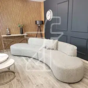 Zen Curve Sofa- soft elegant sofa for living room