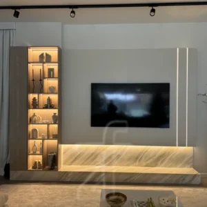 Backlit TV Wall Unit