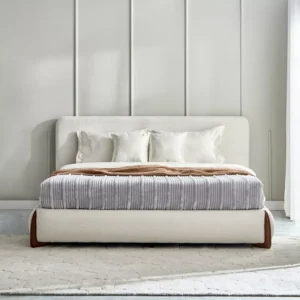 Pearl Tuscany Queen Upholstered Bed - 160x200 cm