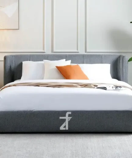 Serafina king bed grey