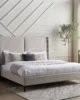 Monroe Upholstered Bed – Modern Serenity in UAE – Zohaib Furniture