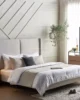 Monroe Upholstered Bed – Modern Serenity in UAE – Zohaib Furniture