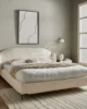 Aria Curved Upholstered Bed Frame – Modern Luxury Bed in UAE – Zohaib Furniture