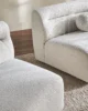 Aria Curved Modern Sofa 4 seater – Sculptural Comfort in UAE – Zohaib Furniture