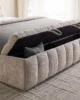 Gradient King Bed with Storage Bench - 180x200 cm in UAE – Zohaib Furniture