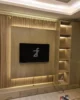 TV unit and wall panel combo in UAE – Zohaib Furniture