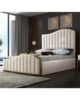 Midland Plush Velvet Upholstered Bed- Ultimate Luxury and comfort! in UAE – Zohaib Furniture
