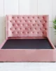 Corinthia 180x200 King Upholstered Bed with Hydraulic Storage - Rose in UAE – Zohaib Furniture