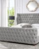 Brooklyn Button Tufted Upholstered Bed | Discover Supreme Serenity in UAE – Zohaib Furniture