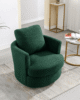 Yelina Upholstered Swivel Armchair in UAE – Zohaib Furniture