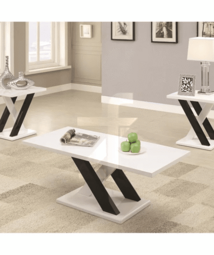 Black and White Coffee Table