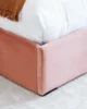 Corinthia 180x200 King Upholstered Bed with Hydraulic Storage - Rose in UAE – Zohaib Furniture