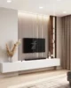 TV unit and wall panel combo in UAE – Zohaib Furniture