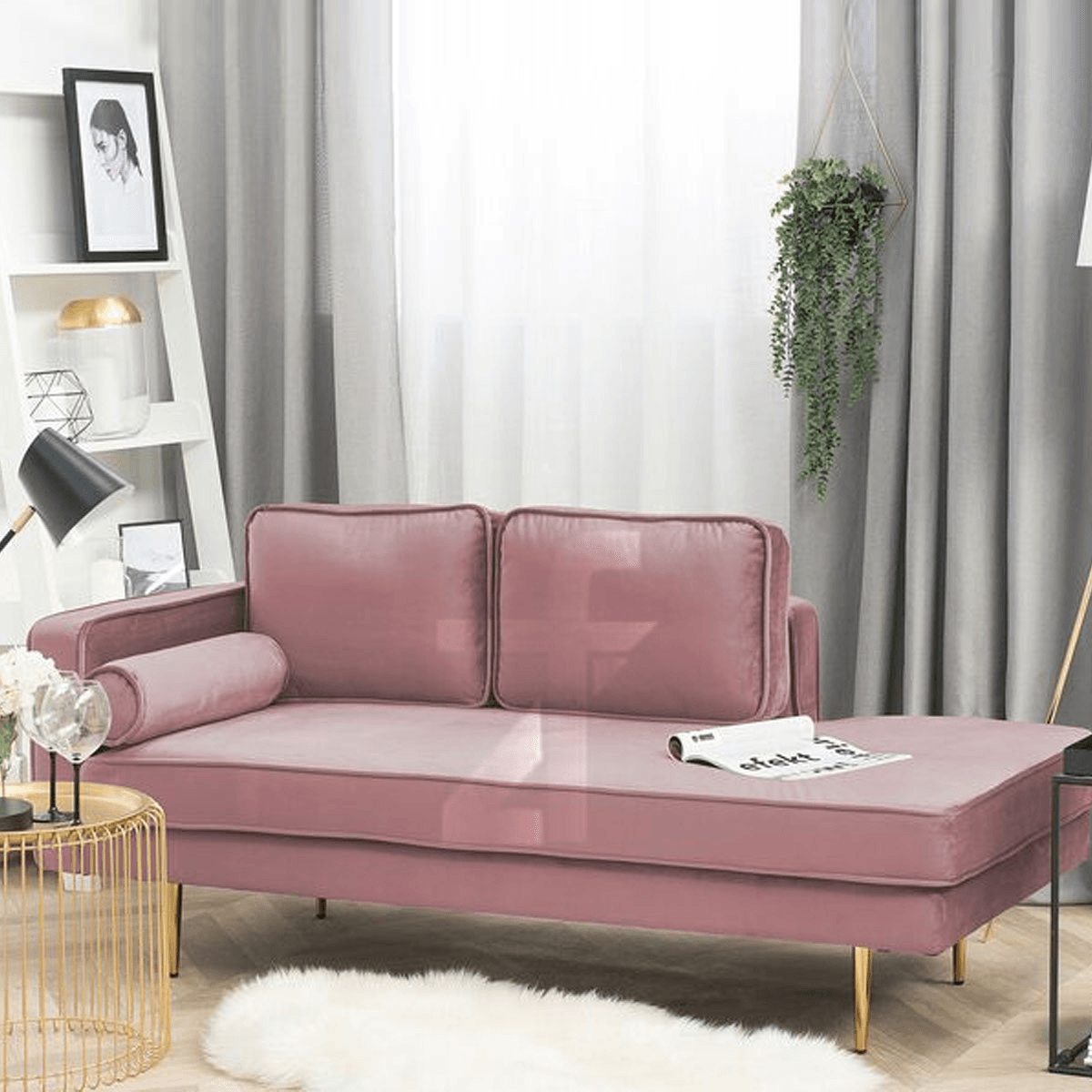 Right Hand Velvet Chaise Lounge-1.png Right Hand Velvet Chaise Lounge