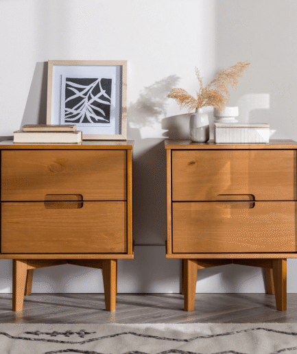 Solid Wood Nightstand