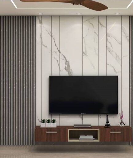 Modern Wall Mounted TV Unit Design
