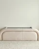 Curve Upholstered Bed – Modern Rounded Headboard Bed in UAE – Zohaib Furniture