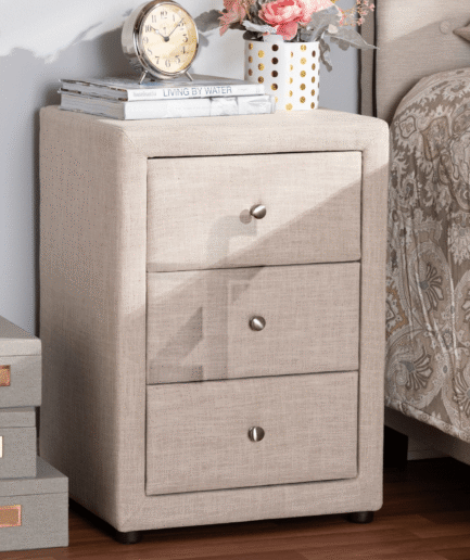 Tessa 3 drawer Nightstand