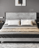 Channel Tufted bed | Inspires Dreams in UAE – Zohaib Furniture