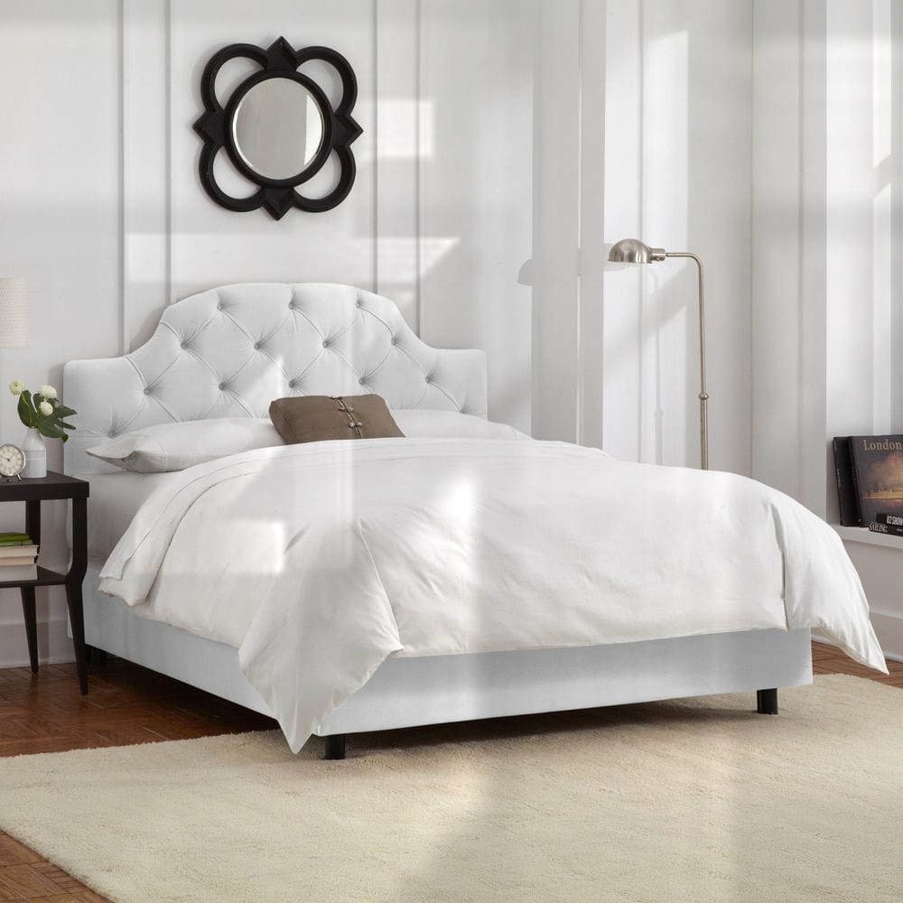 Arch-Button-Tufted-Upholstered-Bed-1.jpg Ultimate Arch Button Tufted Upholstered Bed