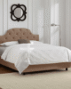 Ultimate Arch Button Tufted Upholstered Bed in UAE – Zohaib Furniture