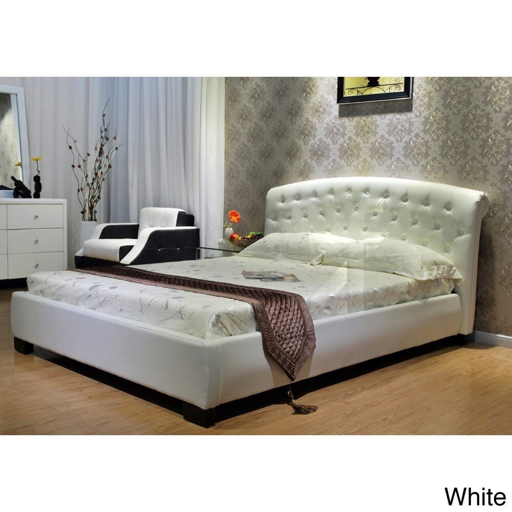 DAKE DIAMOND TUFTED BEDFaux-Leather-Modern-Platform-Bed1-1.jpg DAKE DIAMOND TUFTED BED