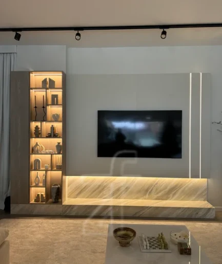 Backlit TV Wall Unit