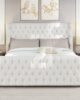 Luxury Jennifer Brooklyn Bed with Tufted Headboard in UAE – Zohaib Furniture