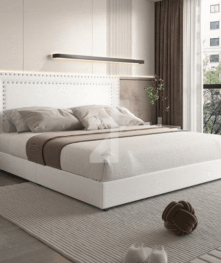 Vecelo Upholstered Storage Bed
