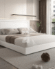 Vecelo Upholstered Storage Bed | Beige Beauty in UAE – Zohaib Furniture