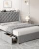 Feonase Bed Frame | Enjoy Elevated Elegancy in UAE – Zohaib Furniture