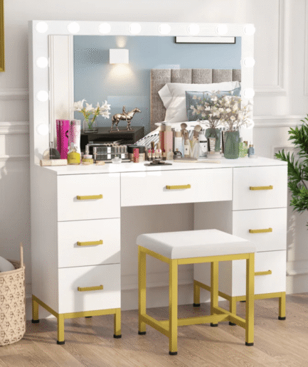 Vanity Large Makeup Dresser