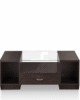 Bret Contemporary Espresso Coffee Table | Elevates your living room in UAE – Zohaib Furniture
