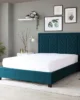 Chevron Dream Bed – Transform Your Bedroom with This Stunning Upholstered Designer Bed in UAE – Zohaib Furniture