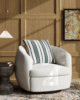 Marcy Upholstered Swivel Armchair | The Ultimate Epitome of luxury in UAE – Zohaib Furniture
