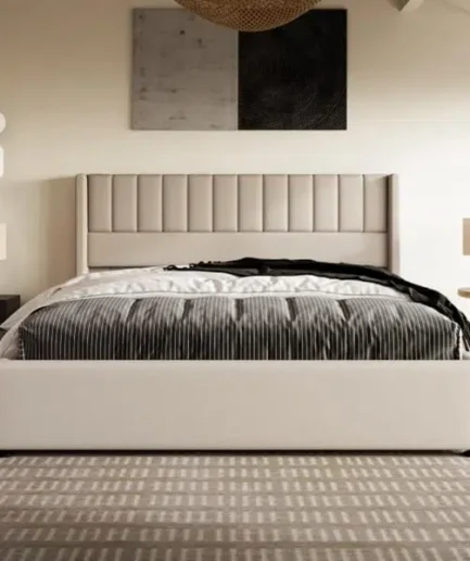 Fabric Upholstered Bed