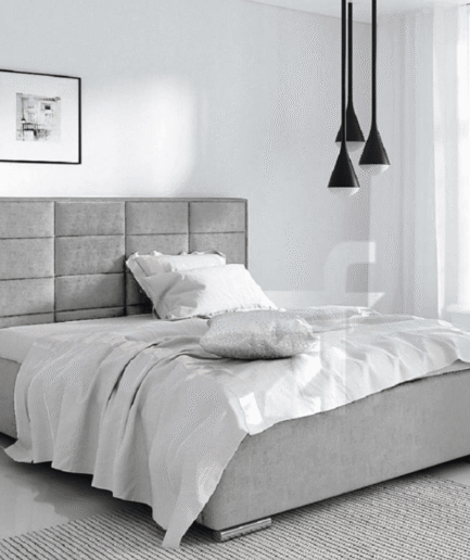 Ibiza upholstered Velvet Bed