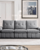 The Supreme Modern Tufted Sofa with storage space in UAE – Zohaib Furniture