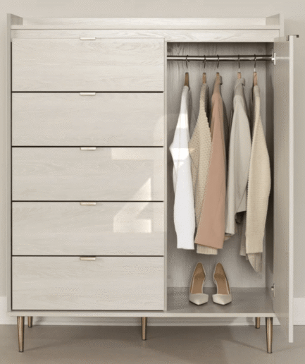 Hype 5 Drawer with Combo Dresser